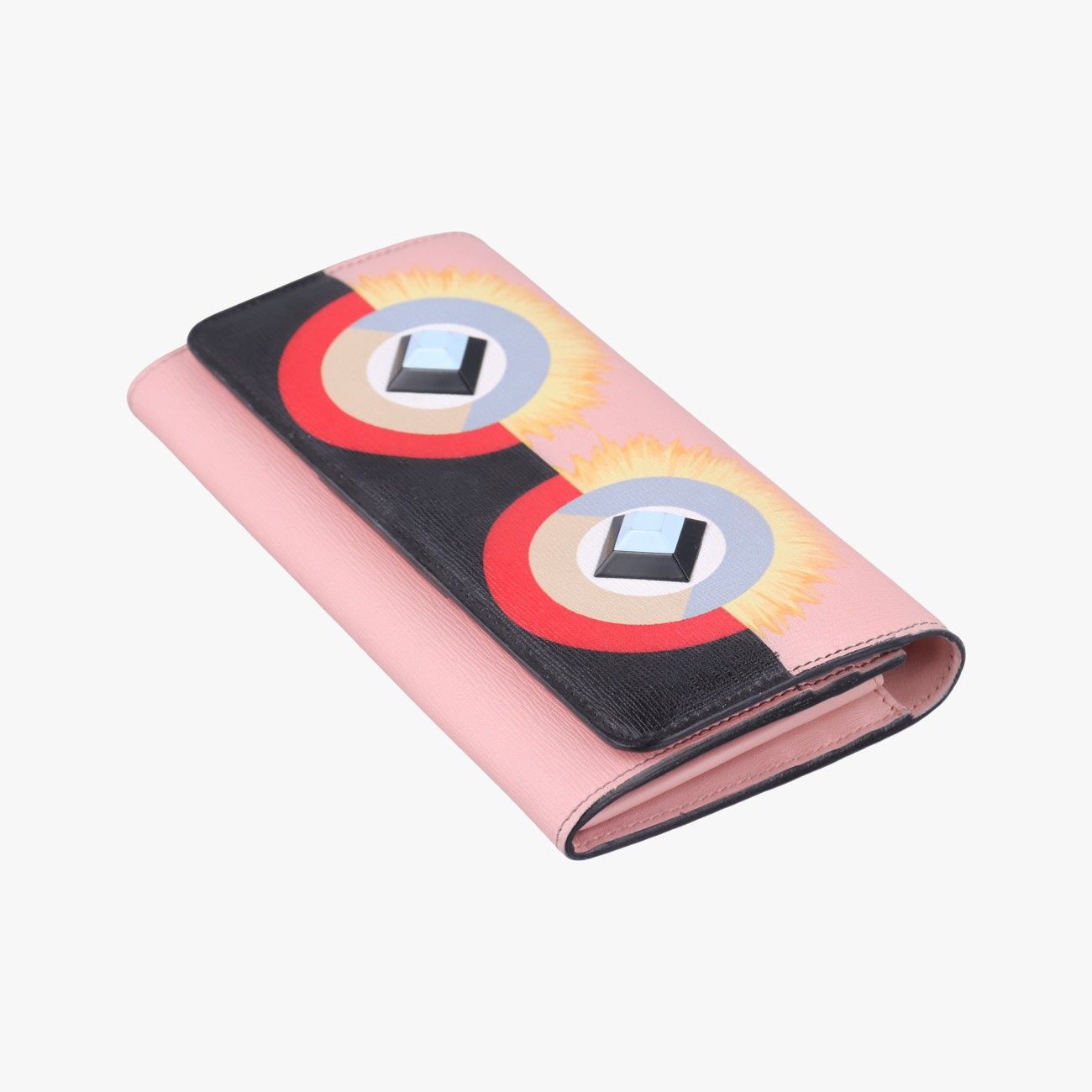 Fendi Monster Eyes Continental Multicolor Leather — view 4