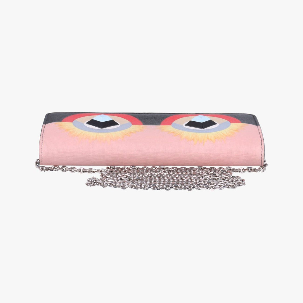 Fendi Monster Eyes Continental Multicolor Leather — view 8