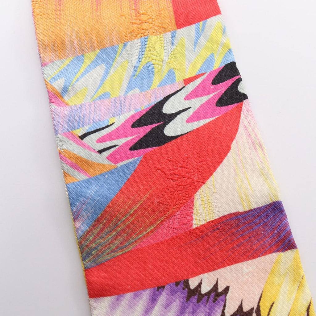 Hermes Scarf Twilly All Over Marble Silk Kyoto Ribbon — view 8