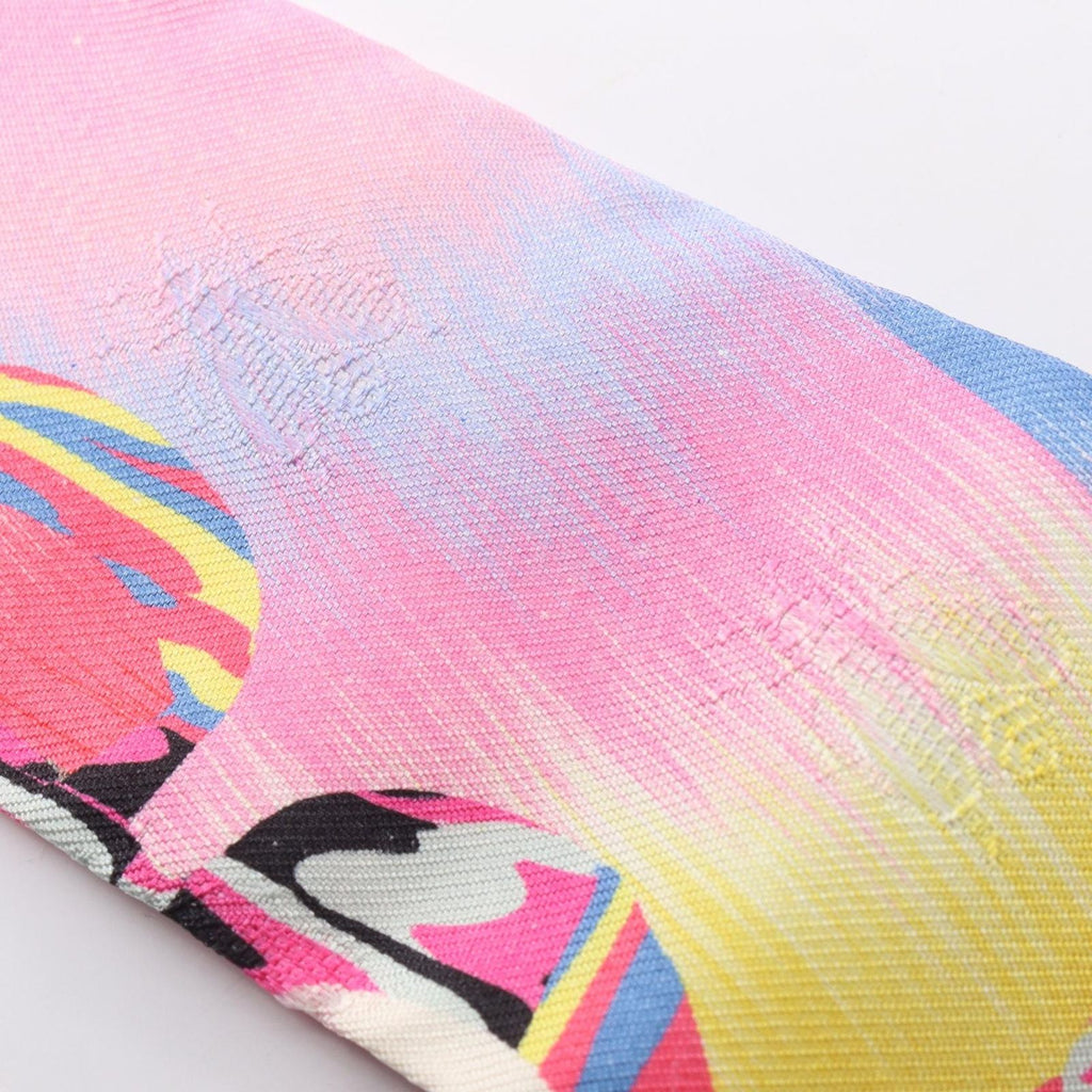 Hermes Scarf Twilly All Over Marble Silk Kyoto Ribbon — view 7