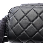Chanel Backpack Quilted Small Chain Black Lambskin — view 7