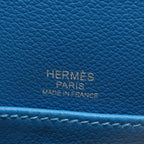 Hermes Shoulder Bag Flash Sailor Blue Hydra Leather — view 4