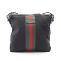 Gucci Shoulder Bag Web GG Supreme Messenger Sherry Black Green Red Leather Line