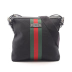 Gucci Shoulder Bag Web GG Supreme Messenger Sherry Black Green Red Leather Line