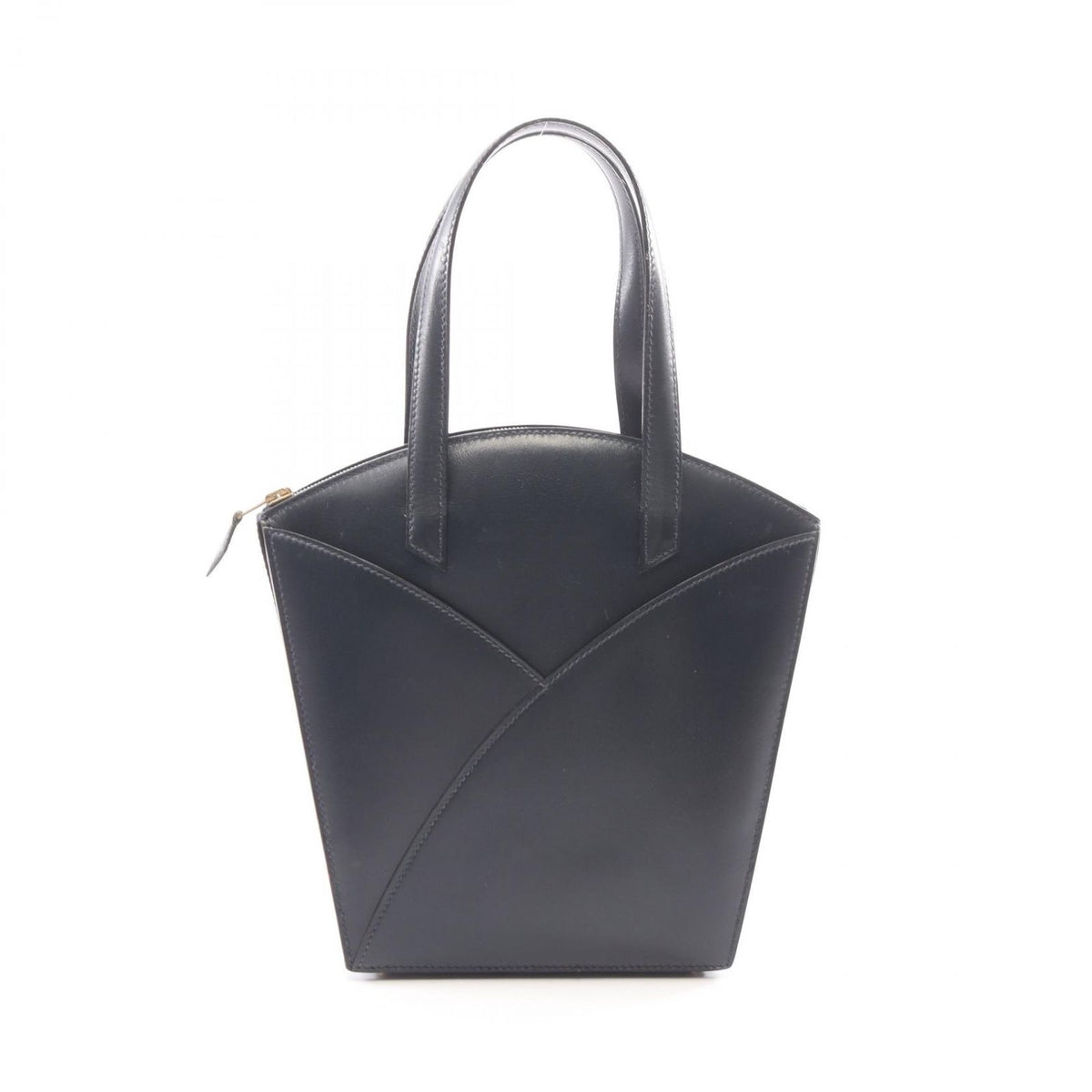 Hermes Handbag Cokers Blue Indigo Calfskin