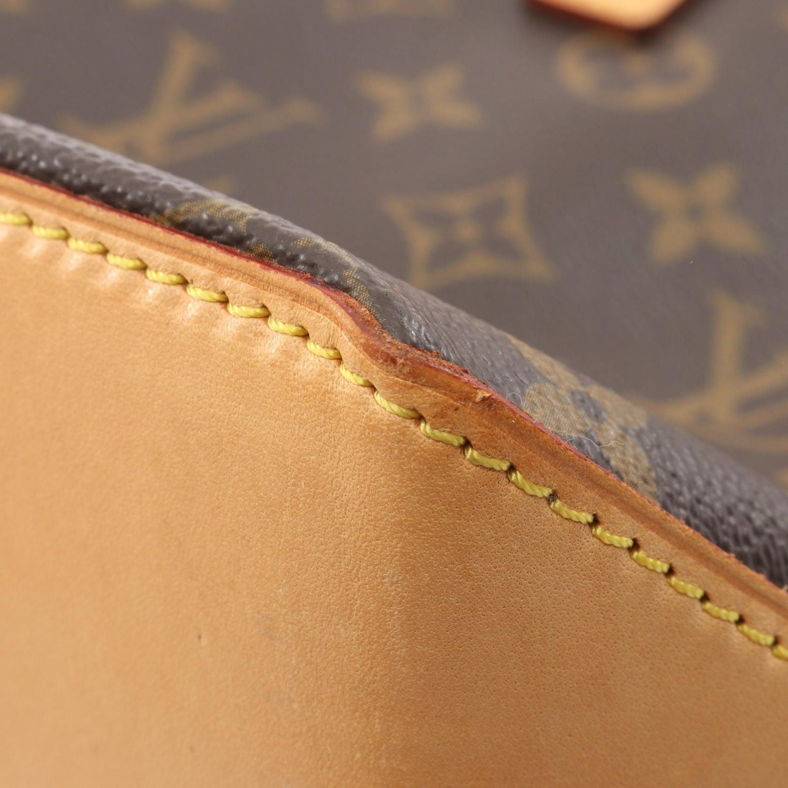 Louis Vuitton Shoulder Bag Cabas Piano Monogram Leather — view 7