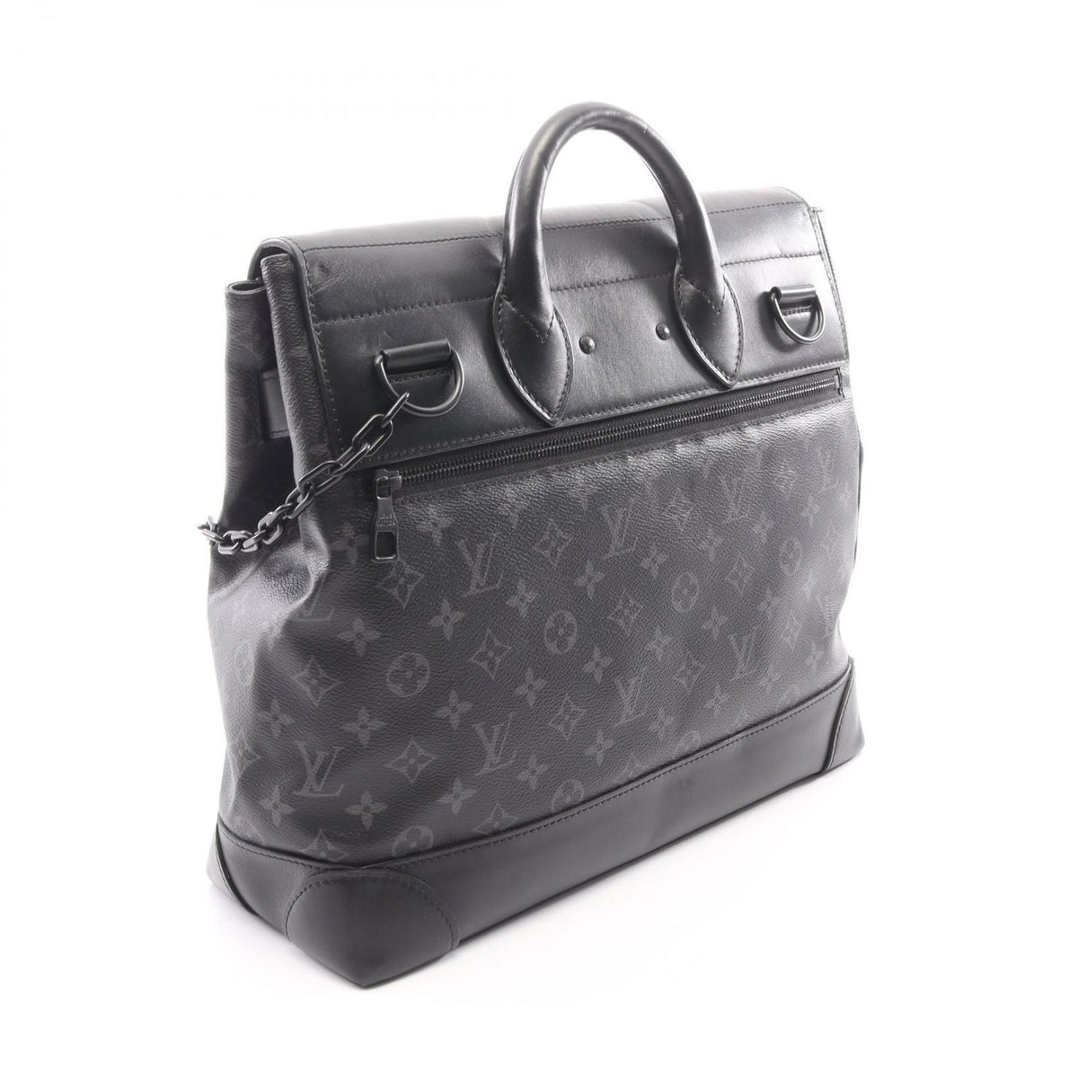 Louis Vuitton Handbag Steamer PM Monogram Eclipse Leather — view 2
