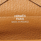 Hermes Coin Purse Calvi Duo Sesame — view 5