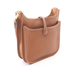 Hermes Shoulder Bag Evelyne 23 Gold Leather — view 2