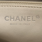 Chanel Shoulder Bag 2.55 Quilted Off White Caviar Leather Chain — view 4