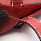 Hermes Tote Bag Cabas Series 31 Rouge Grenna — view 7