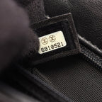 Chanel Shoulder Bag Choco Bar CC Logo Black Lambskin — view 5