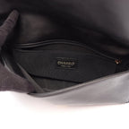 Chanel Shoulder Bag Choco Bar CC Logo Black Lambskin — view 3
