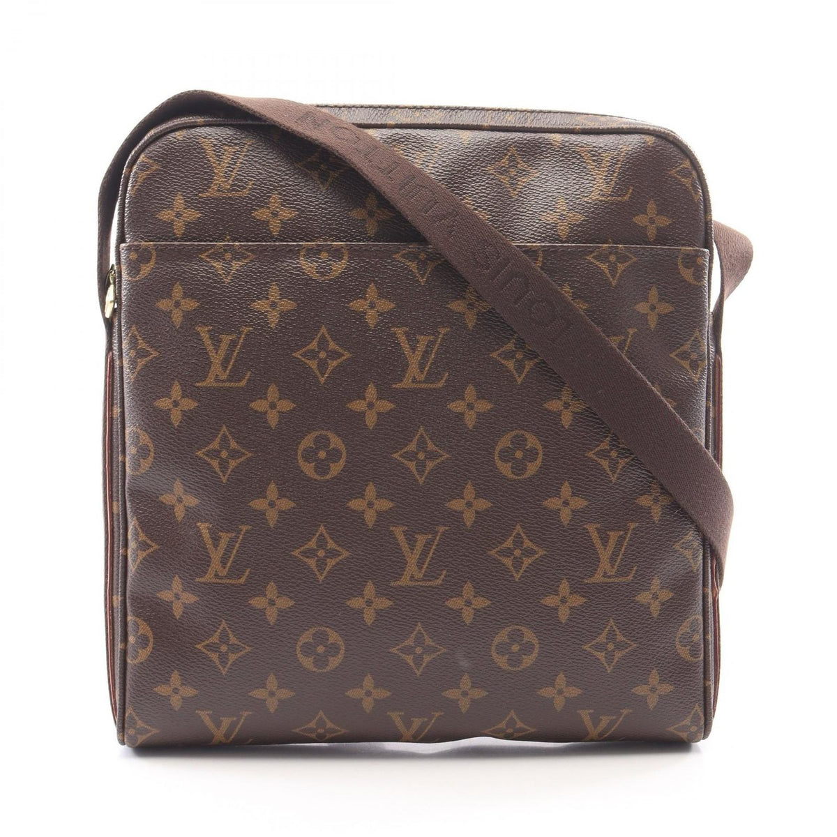Louis Vuitton Shoulder Bag Trotteur Beaubourg Leather