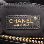 Chanel Tote Bag Quilted Black Leather — view 4