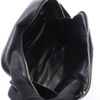 Chanel Shoulder Bag Quilted CC Logo Black Caviar Leather — view 3
