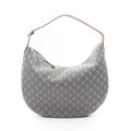 Celine Shoulder Bag Triomphe Lulu Large Canvas Leather