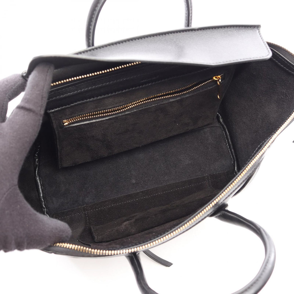 Celine Handbag Little Luggage Leather — view 3