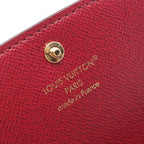 Louis Vuitton Bifold Wallet Portefeuille Emily Monogram Fuchsia Leather — view 4