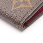 Louis Vuitton Bifold Wallet Portefeuille Emily Monogram Fuchsia Leather — view 7