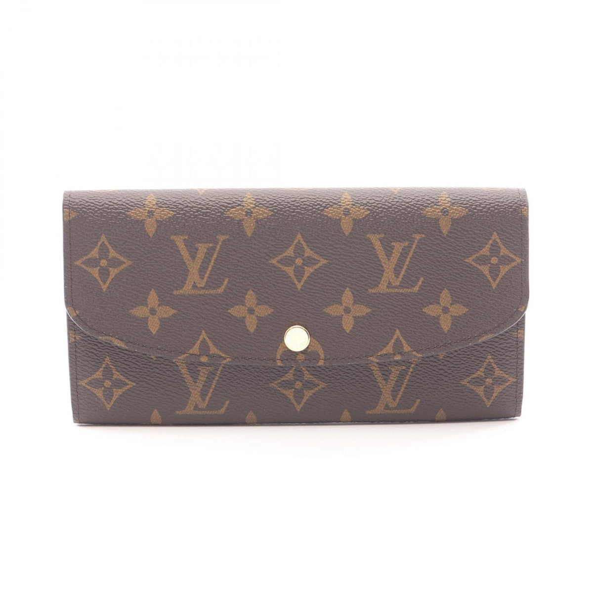 Louis Vuitton Bifold Wallet Portefeuille Emily Monogram Fuchsia Leather