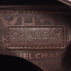 Chanel Tote Bag Choco Bar Dark Brown Caviar Leather — view 4
