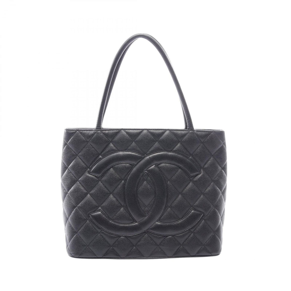 Chanel Tote Bag Reissue Black Caviar Leather