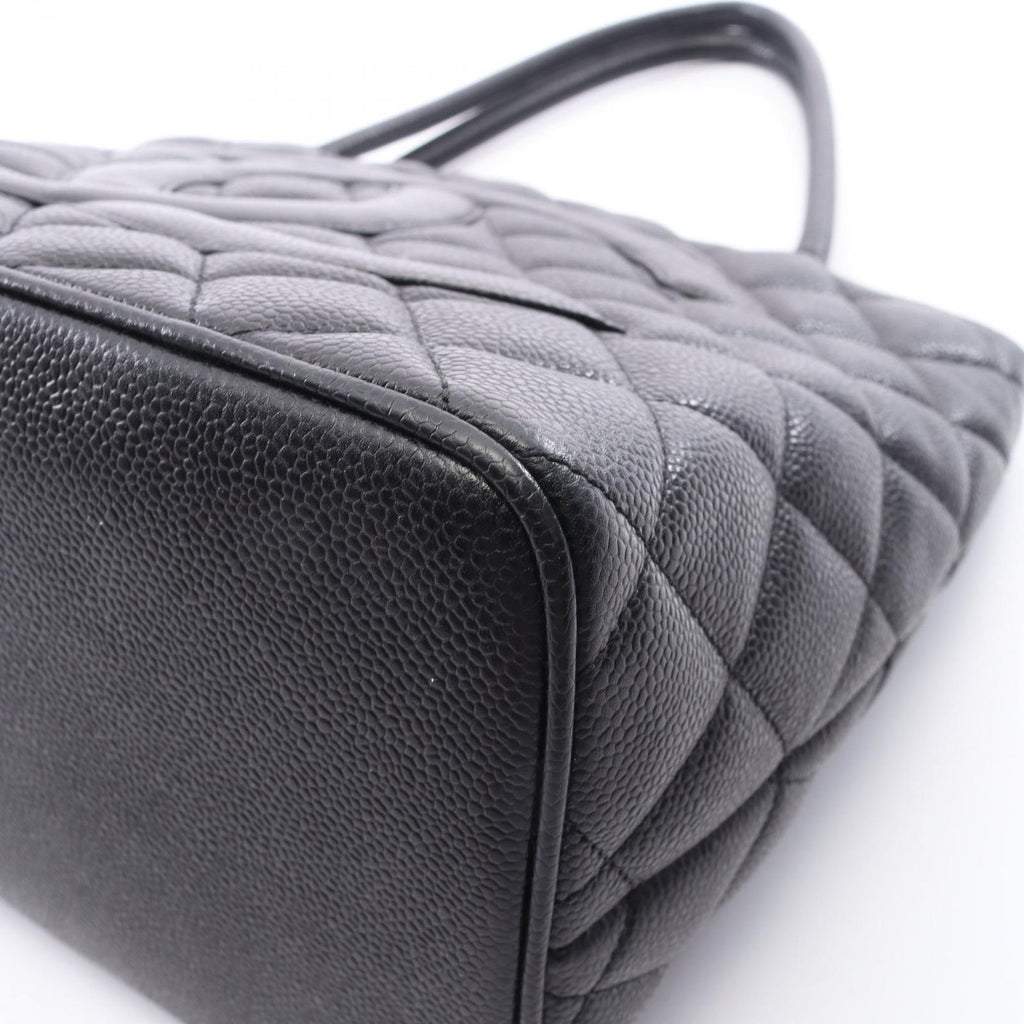 Chanel Tote Bag Reissue Black Caviar Leather — view 6
