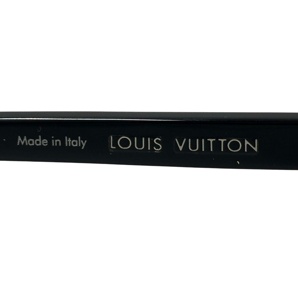 Louis Vuitton Sunglasses LV Signature Square Round Noir Blue Cool Eyewear — view 5