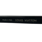 Louis Vuitton Sunglasses LV Signature Square Round Noir Blue Cool Eyewear — view 5