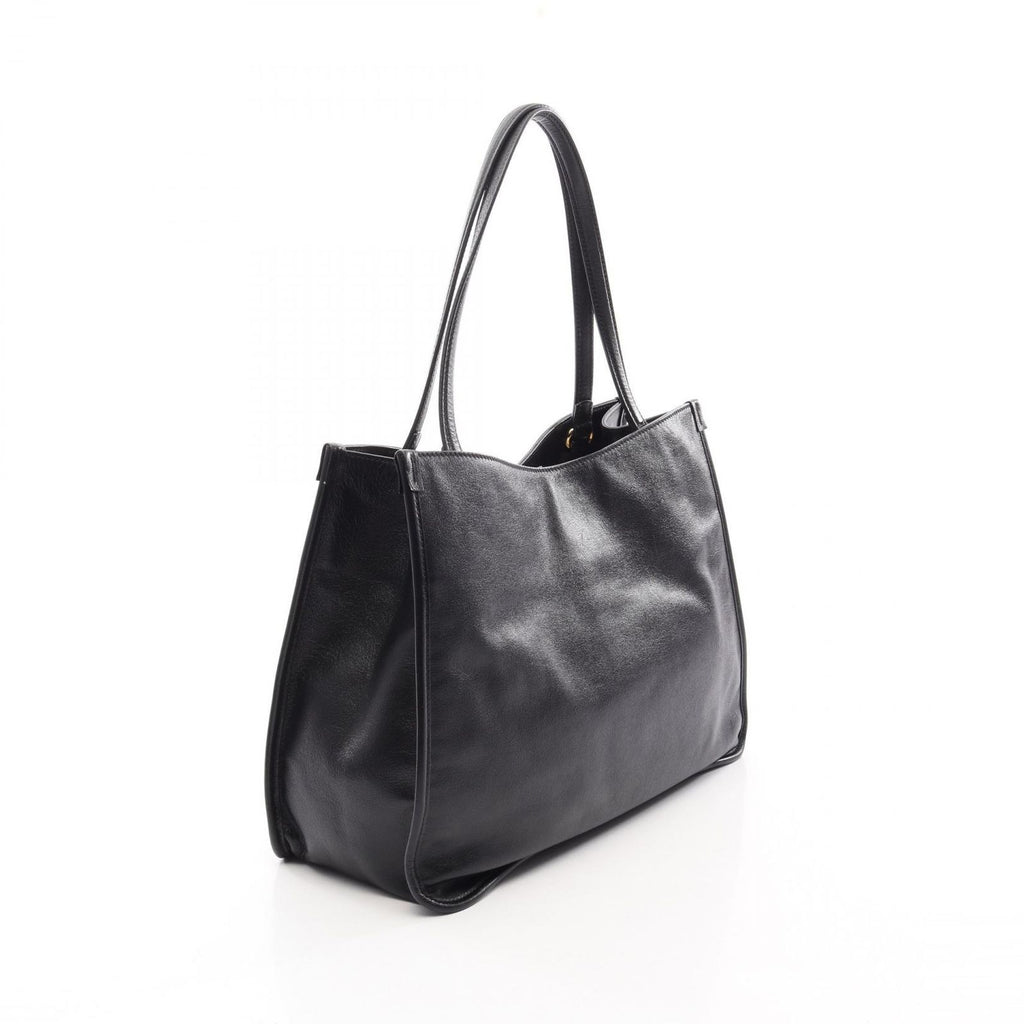 Gucci Tote Bag Horsebit 1955 Black Leather — view 2
