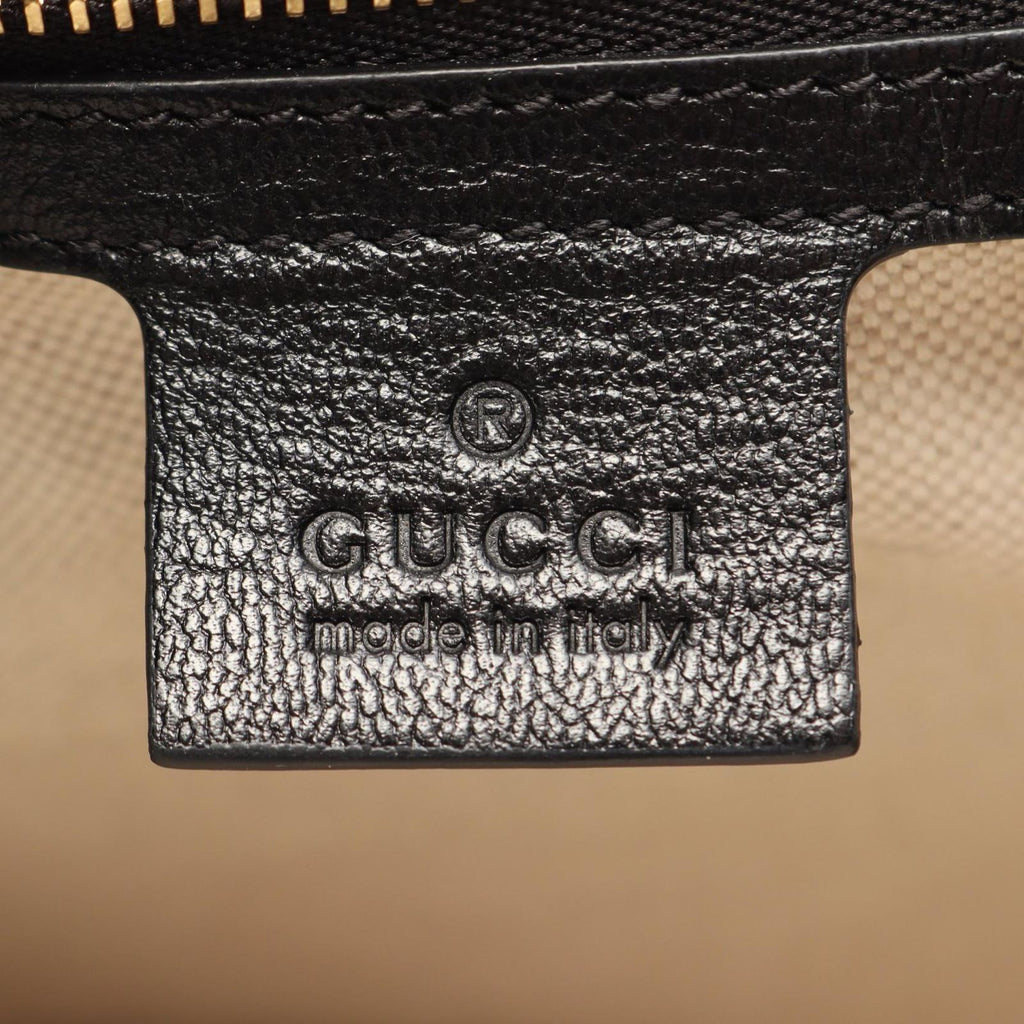 Gucci Tote Bag Horsebit 1955 Black Leather — view 4