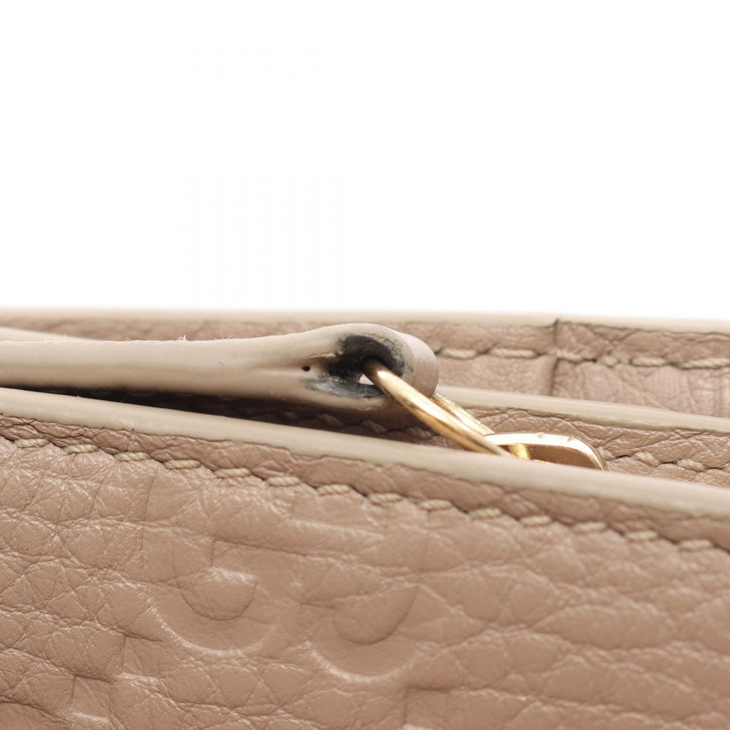 Gucci Bifold Wallet GG Emblem Small Pink Beige Leather — view 8