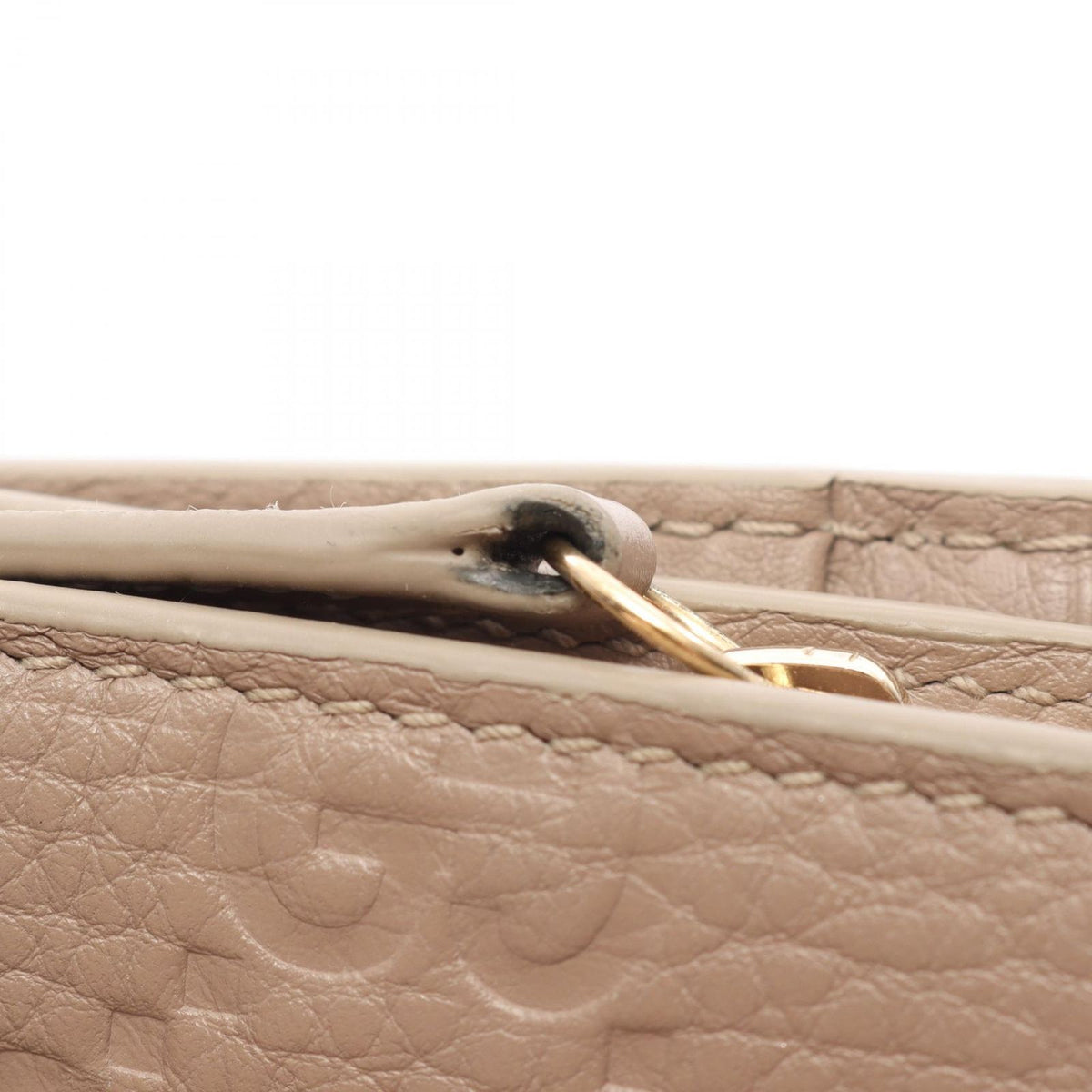 Gucci Bifold Wallet GG Emblem Small Pink Beige Leather — view 8