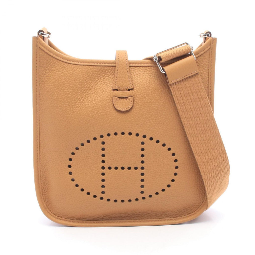 Hermes Shoulder Bag Biscuit Leather