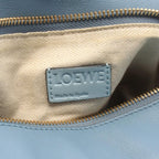 Loewe Handbag Puzzle Bag 2-Way Light Blue Leather — view 4