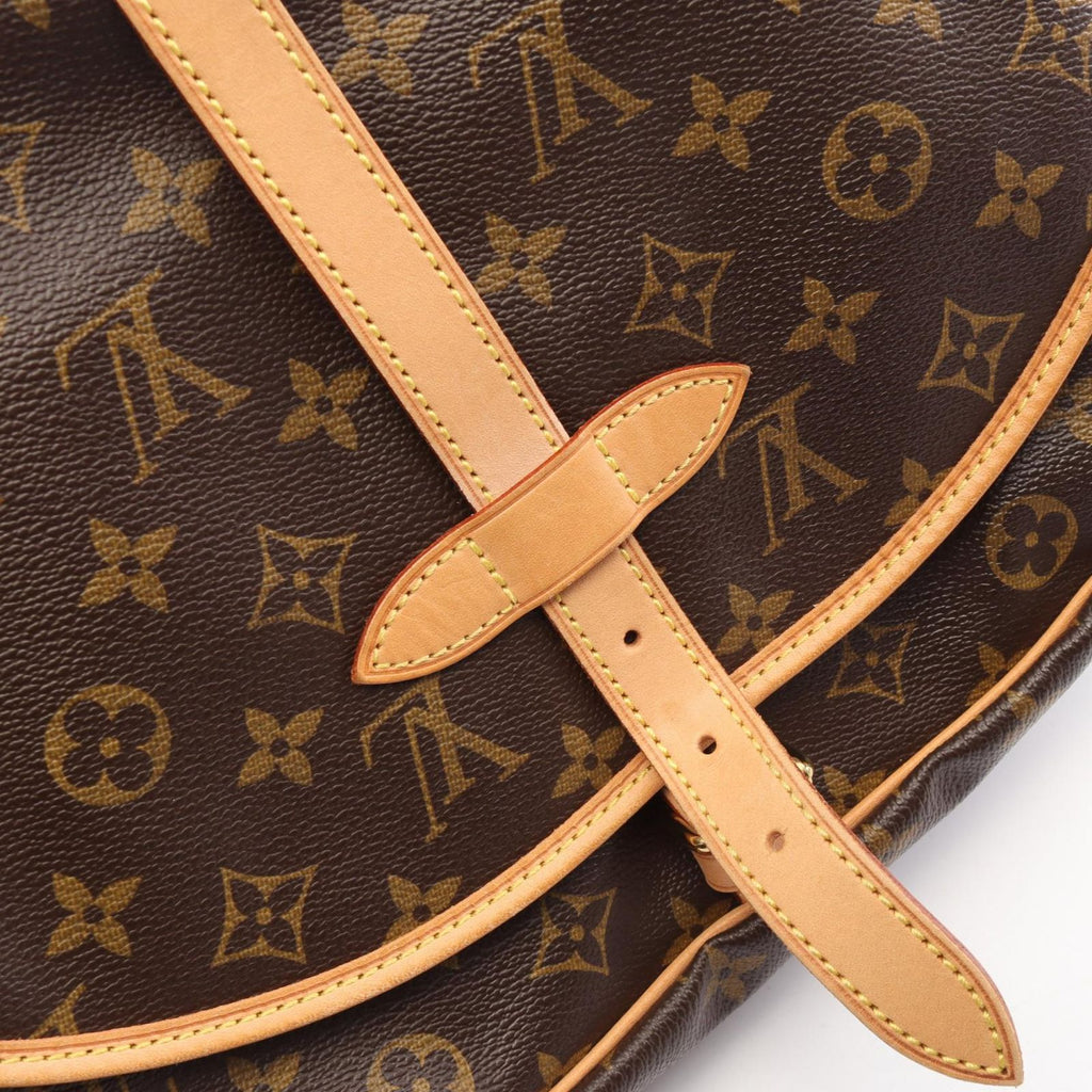 Louis Vuitton Shoulder Bag Saumur 30 Monogram Leather — view 8