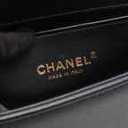 Chanel Shoulder Bag Boy Small Black Caviar Leather Chain — view 4