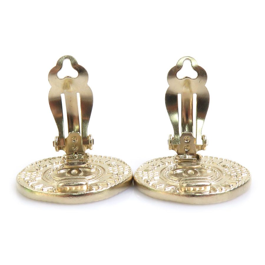Chanel Earrings Gold — view 5