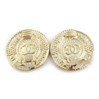 Chanel Earrings Gold — view 6