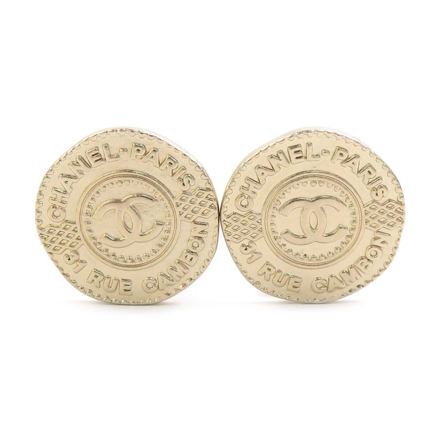 Chanel Earrings Gold