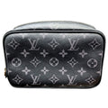 Louis Vuitton Trousse PM Monogram Eclipse Pochette Canvas Handbag