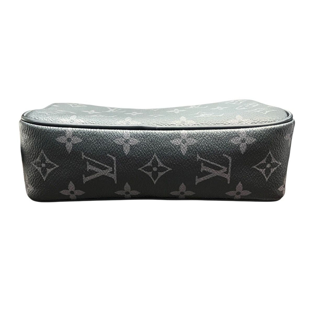 Louis Vuitton Trousse PM Monogram Eclipse Pochette Canvas Handbag — view 3