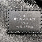 Louis Vuitton Trousse PM Monogram Eclipse Pochette Canvas Handbag — view 4