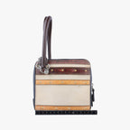 Louis Vuitton Square Navy Beige Yellow Monogram Trompe L'oeil Shoulder Bag — view 2