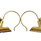Louis Vuitton Earrings Essential Hoop Gold Metal — view 3