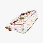 Louis Vuitton Lodge GM Blanc Monogram Multicolor Shoulder Bag — view 5