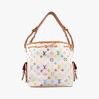 Louis Vuitton Petit Noe Blanc Monogram Multicolor Bucket Bag