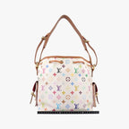 Louis Vuitton Petit Noe Blanc Monogram Multicolor Bucket Bag — view 2