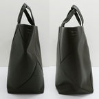 Bottega Veneta Maxi Intrecciato Tote Bag Khaki Dark Green 2-Way — view 4